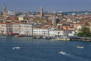 Deserted Venice Streets Prints: View of the San Marco district