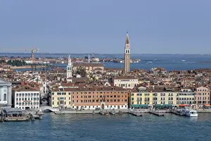 Northern Italy Landmark Prints: View of the San Marco district