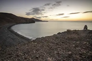Rocky Coastline View Prints: View of the sunrise over the Atlantic