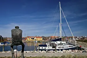 Northern Europe Harbour Scene Prints: View to Thisted harbour, Denmark