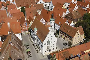 Middle Ages European Landmarks Prints: View from the tower Daniel of St