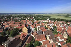 European Aerial Photography Prints: View from the tower of the Daniel or St