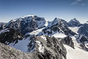 South Tyrol Mountain Range Prints: View from the top of the Tuckettspitze