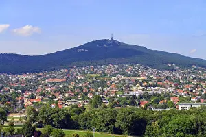 Prints of View from the Upper Town to the Lower Town, Castle District, Nitra, Neutra, Slovakia Castle Prints: View from the Upper Town to the Lower Town, Nitra Castle District Print