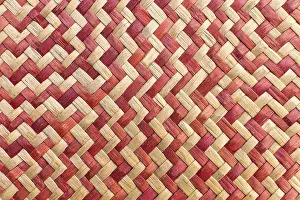 Framed Print : Top View Weaving Pattern Print Framed Print : Top View Weaving Pattern Print