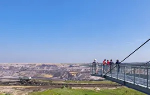Lignite Mining Germany Prints: Viewing platform, Skywalk Jackerath