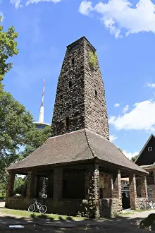Observation Point Europe Prints: The viewing tower on the WeiBer Stein