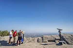 Prints of Viewpoint on the Percorso della Rupe hiking trail, town of San Marino, San Marino San Marino Prints: Viewpoint on Percorso della Rupe Hiking Trail Print, San Marino