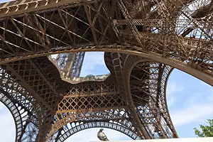 Paris Eiffel Tower Prints: Visit in Paris - Eiffel Tower