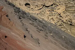 Lanzarote Landscape Prints: Volcanic rock formations, pattern