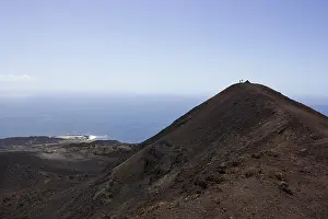 Hiking In Southern Europe Prints: Top of the volcano Teneguia
