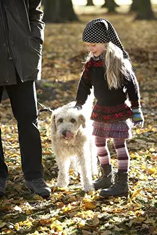 Casual Clothing Style Prints: Walking the dog