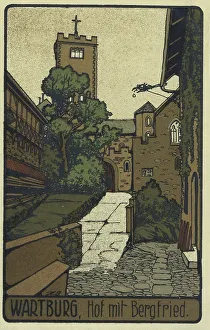 Thuringia Landmark Prints: Wartburg, Eisenach, Thuringia, Germany