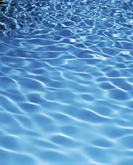 Deserted Swimming Pool Prints: Water surface