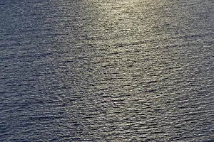 Water Surface Reflections Prints: Water surface with light reflections