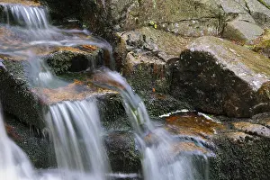 European Cascade Photography Prints: Waterfall of a low mountain stream