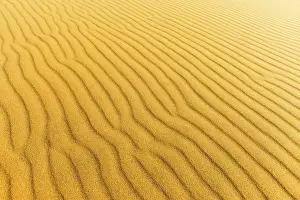 African Desert Scenery Prints: Wave pattern in the sand, Namib Desert, Namibia