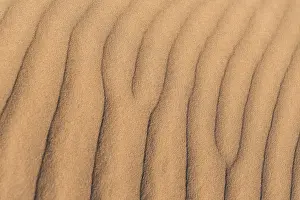 Top Down View Of Dunes Prints: Wave pattern in the sand, Sossusvlei