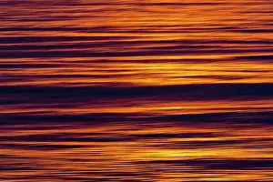 Arctic Ocean Evening Light Prints: Waves in the evening light, Arctic Ocean