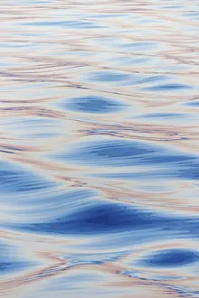 Full Frame Exterior View Photo Prints: Waves in the evening light, sea