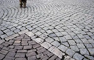 Single Person Walking Prints: The way