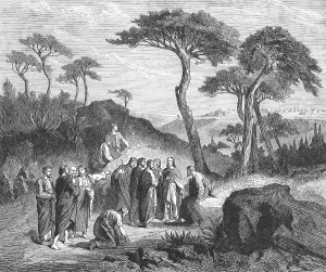 Jesus Christ Depiction Prints: The last way to Jerusalem, chapter 10