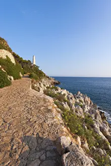Mediterranean Sea Navigation Prints: Way at the lighthouse of Cap Ferrat