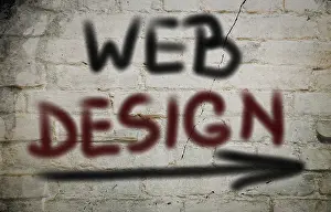 Communication Concept Prints: Web Design Concept