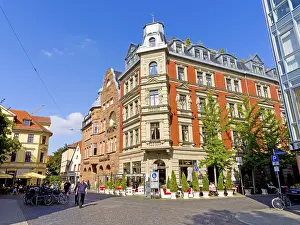 Historic European Towns Prints: Weimar, Old Town, Thuringia, Germany
