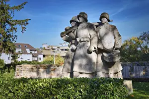German War Memorial Prints: Weinheim, Germany