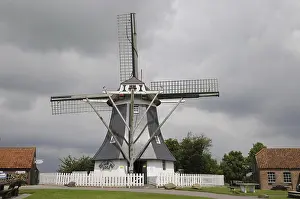 Smock Mill Europe Prints: Werdumer Muhle, Werdum, windmill
