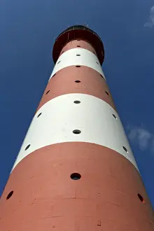 Westerheversand Lighthouse Prints: Westerheversand lighthouse from the frog's perspective
