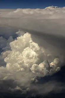 White Clouds Print from Above