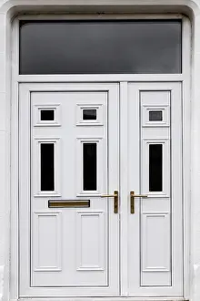 Northern European Architecture Prints: White door