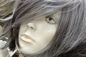 Shop Window Dummy Prints: Wig head