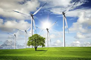 Electric Mill Station Prints: Wind of change
