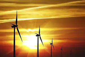 Ecofriendly Power Generation Prints: Wind energy
