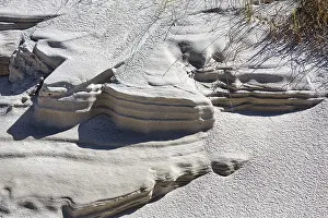 Schleswig Holstein Landscapes Prints: Wind-formed structures in sand dune