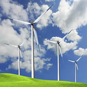 Wind Power Generation Prints: Wind power