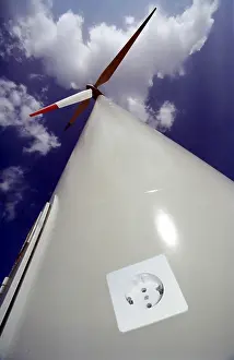 Green Electricity Generation Prints: Wind power station