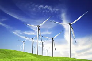 Power Generation Prints: Wind turbines