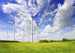 Electric Generator Station Prints: Windmill