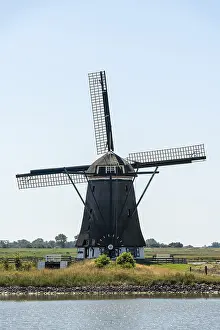 Dutch Smock Mill Prints: Windmill, Texel, Netherlands