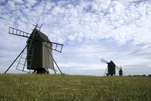 Deserted Windmill Structures Prints: Windmills, Oland, Remso