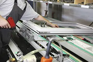 Mannheim Window Factory Prints: Window construction, window production