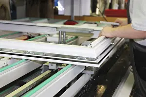 Mannheim Window Factory Prints: Window construction, window production