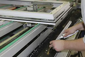 Mannheim Window Factory Prints: Window construction, window production