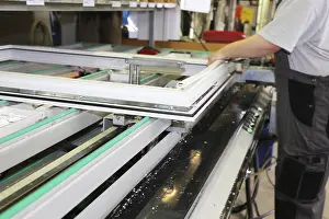 Central Europe Industrial Building Prints: Window construction, window production