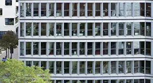 European Exterior Views Prints: Window facade of an office building