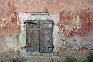 Deserted Homes For Sale Prints: Window on an old house